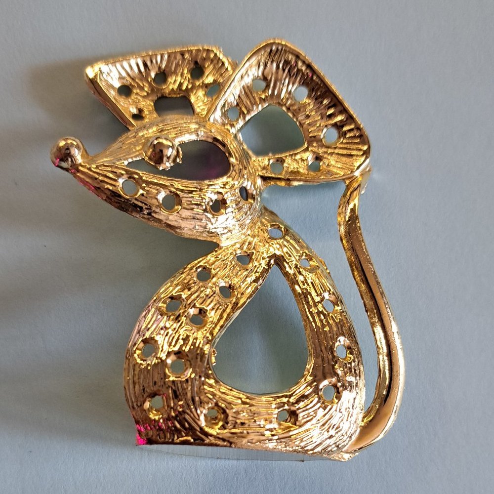 Vintage Torino Mouse Jewelry Holder